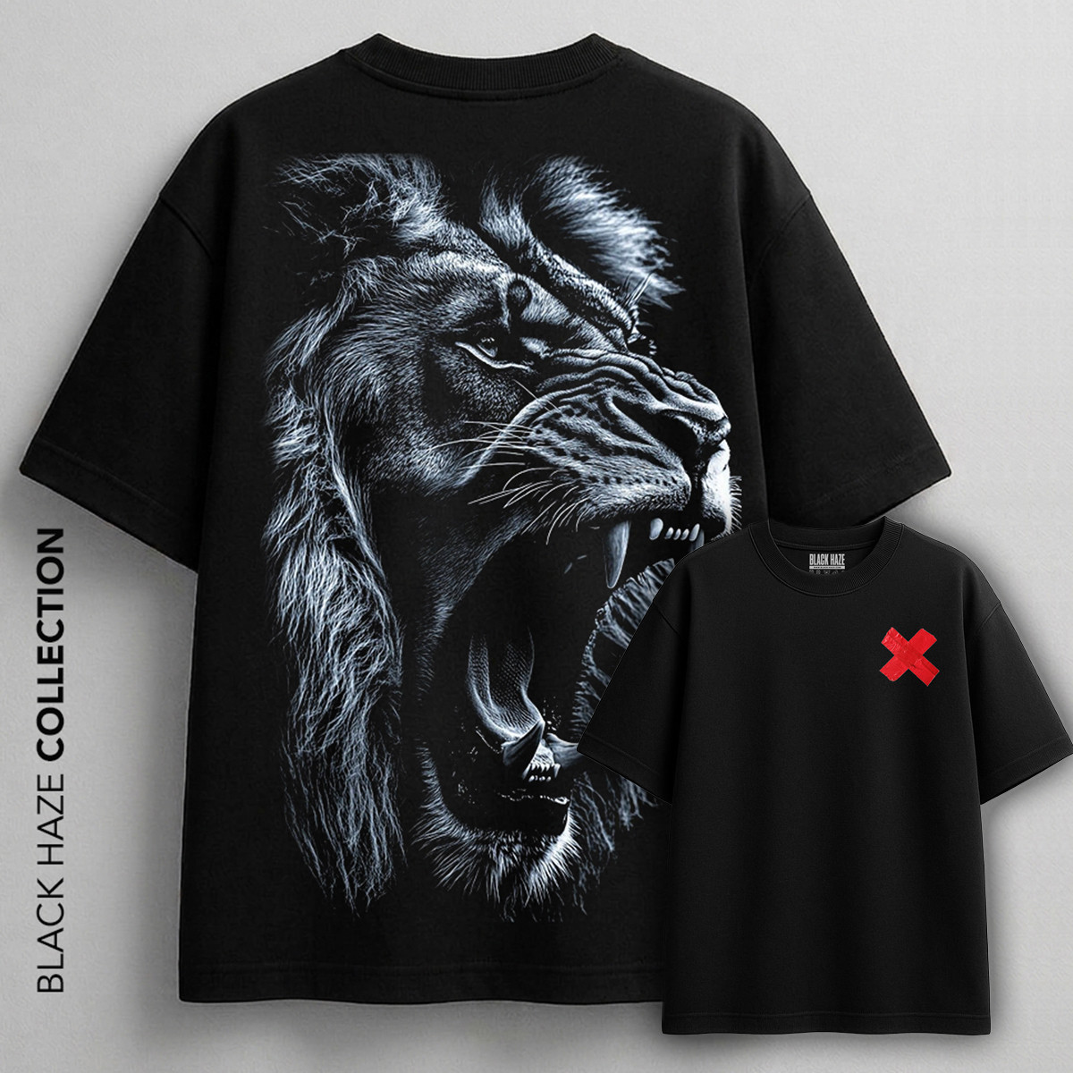 Roar T-Shirt by BLACK HAZE