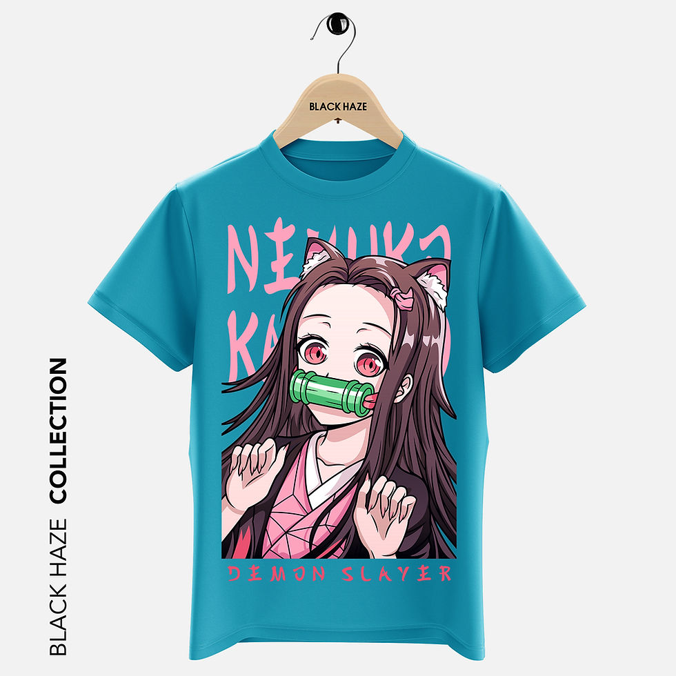 Miniature : NEZUKO Pinky T-Shirt By BLACK HAZE