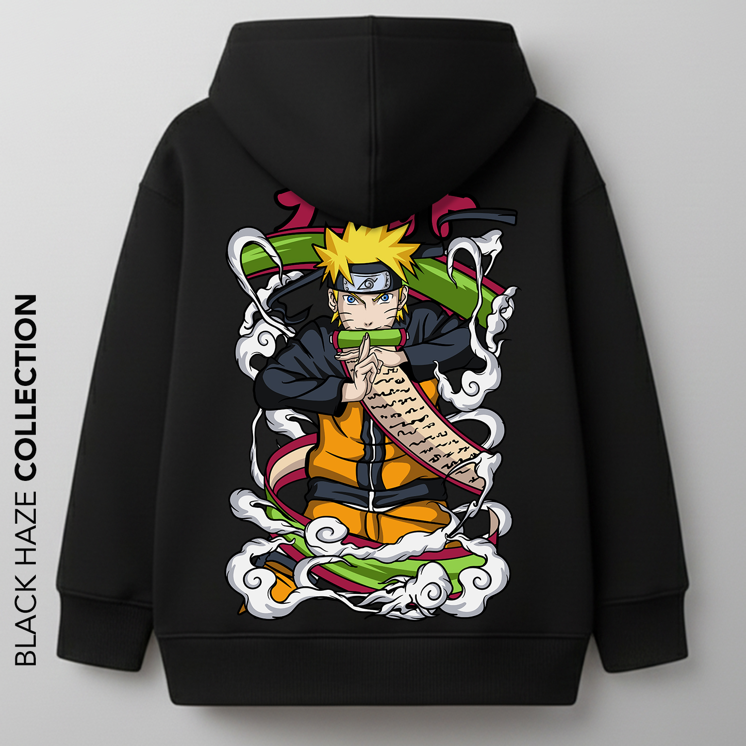 Hoodie NARUTO UZUMAKI Green
