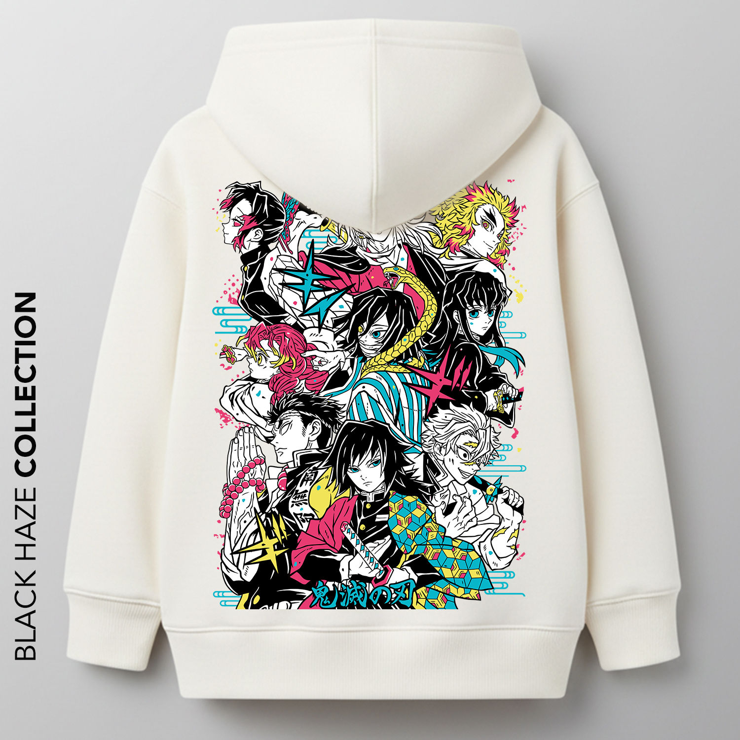 DEMON SLAYER All Oversize 100% Coton By BLACK HAZE