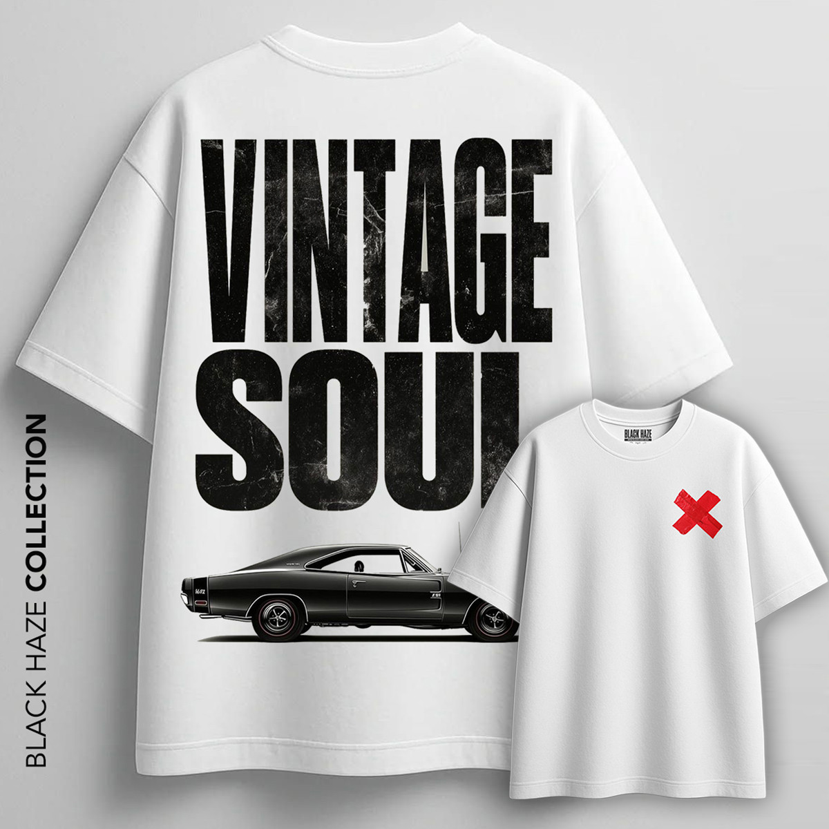 Vintage Soul T-Shirt by BLACK HAZE