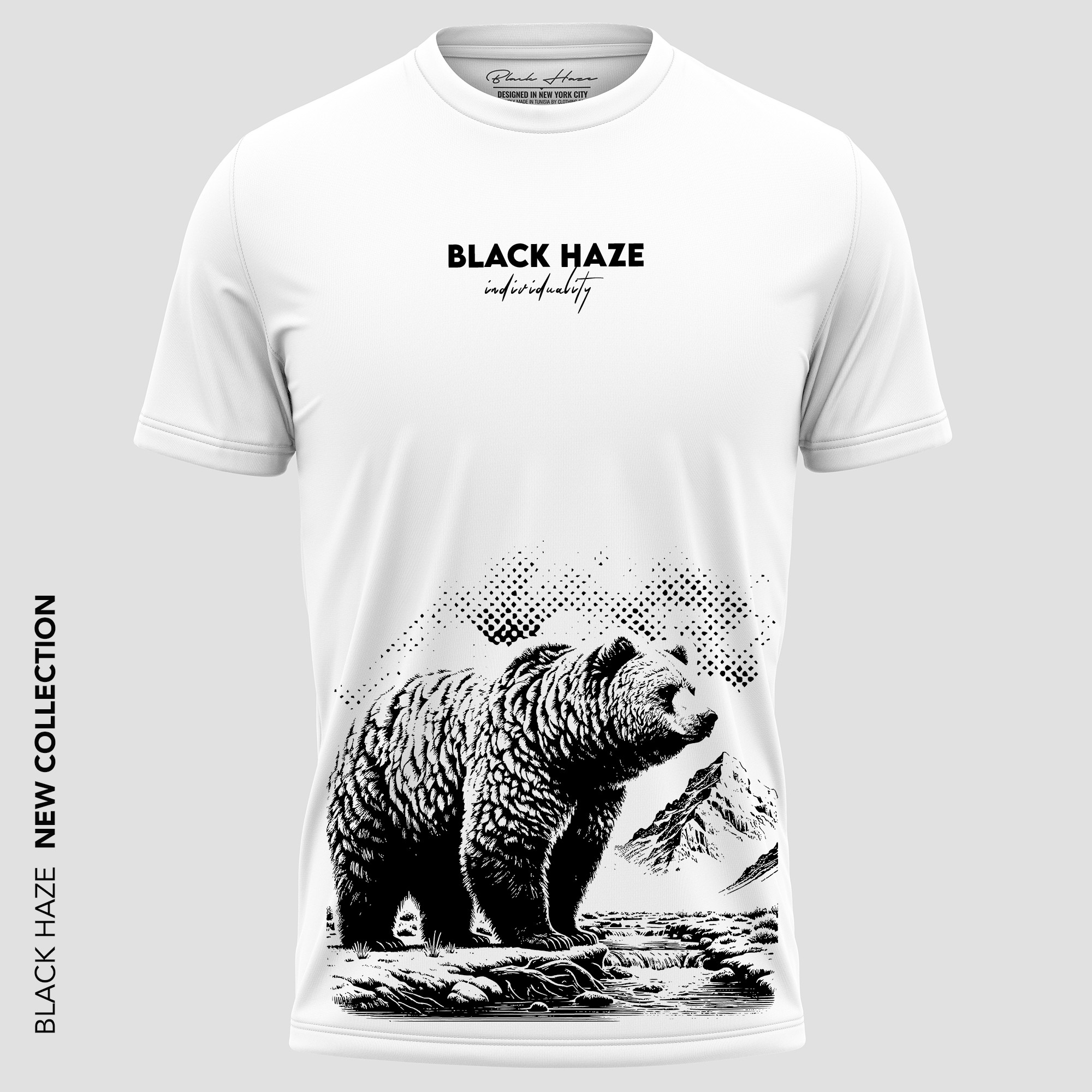 Mountain Bear T-Shirt by BLACK HAZE