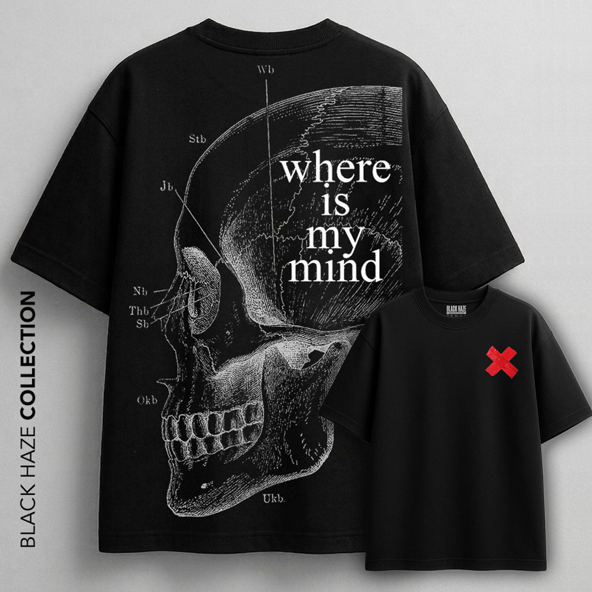 Where is my mind T-Shirt by BLACK HAZE