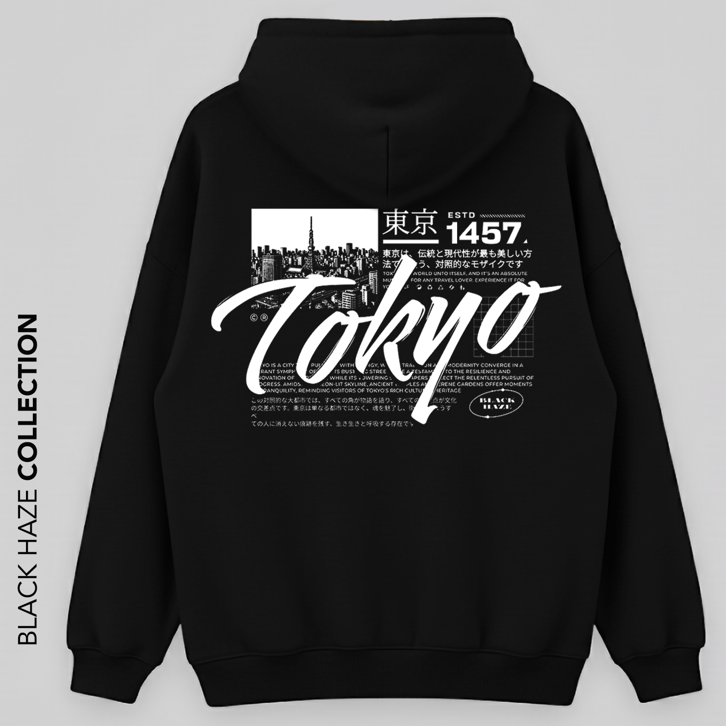 Hoodie Tokyo White