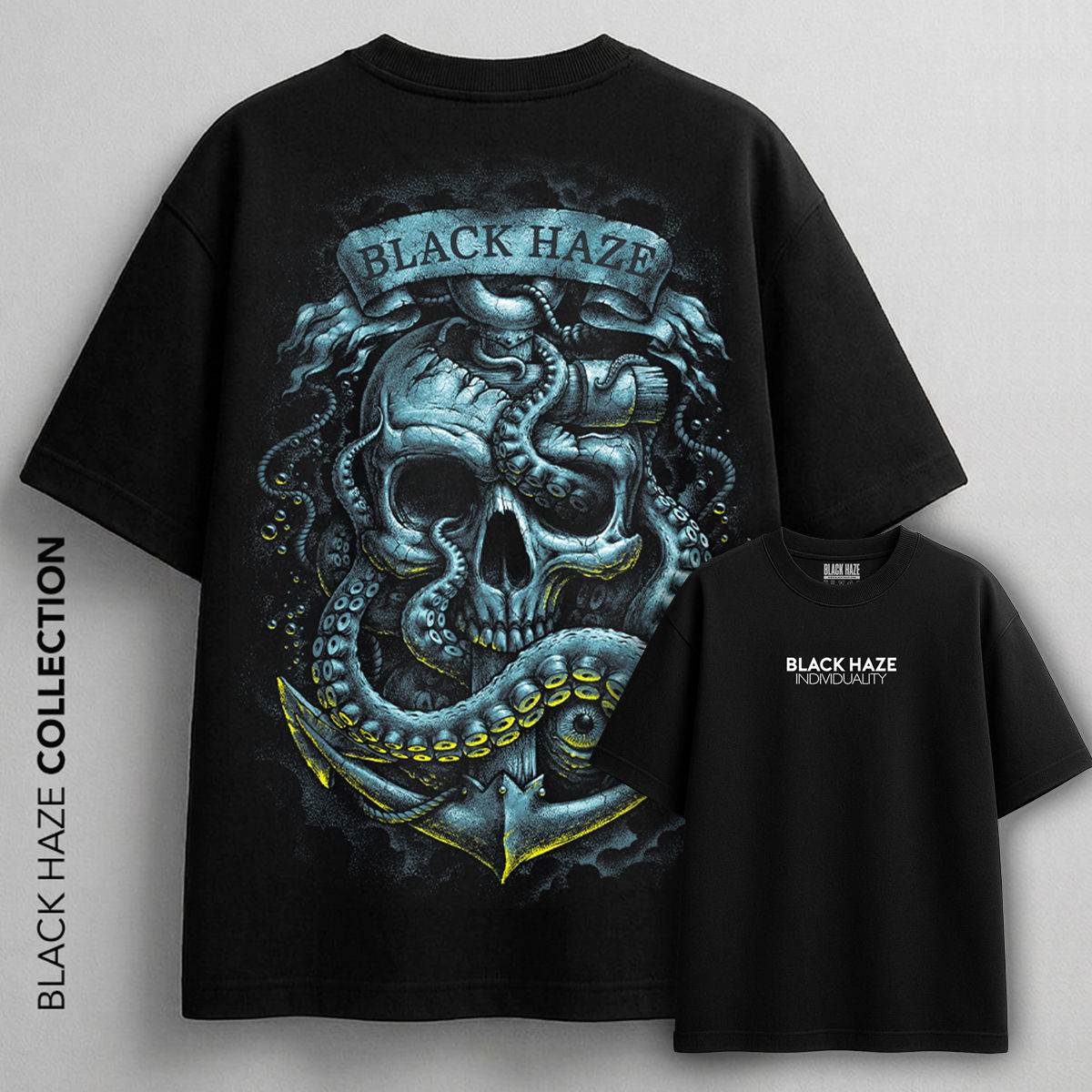 Octo F T-Shirt by BLACK HAZE