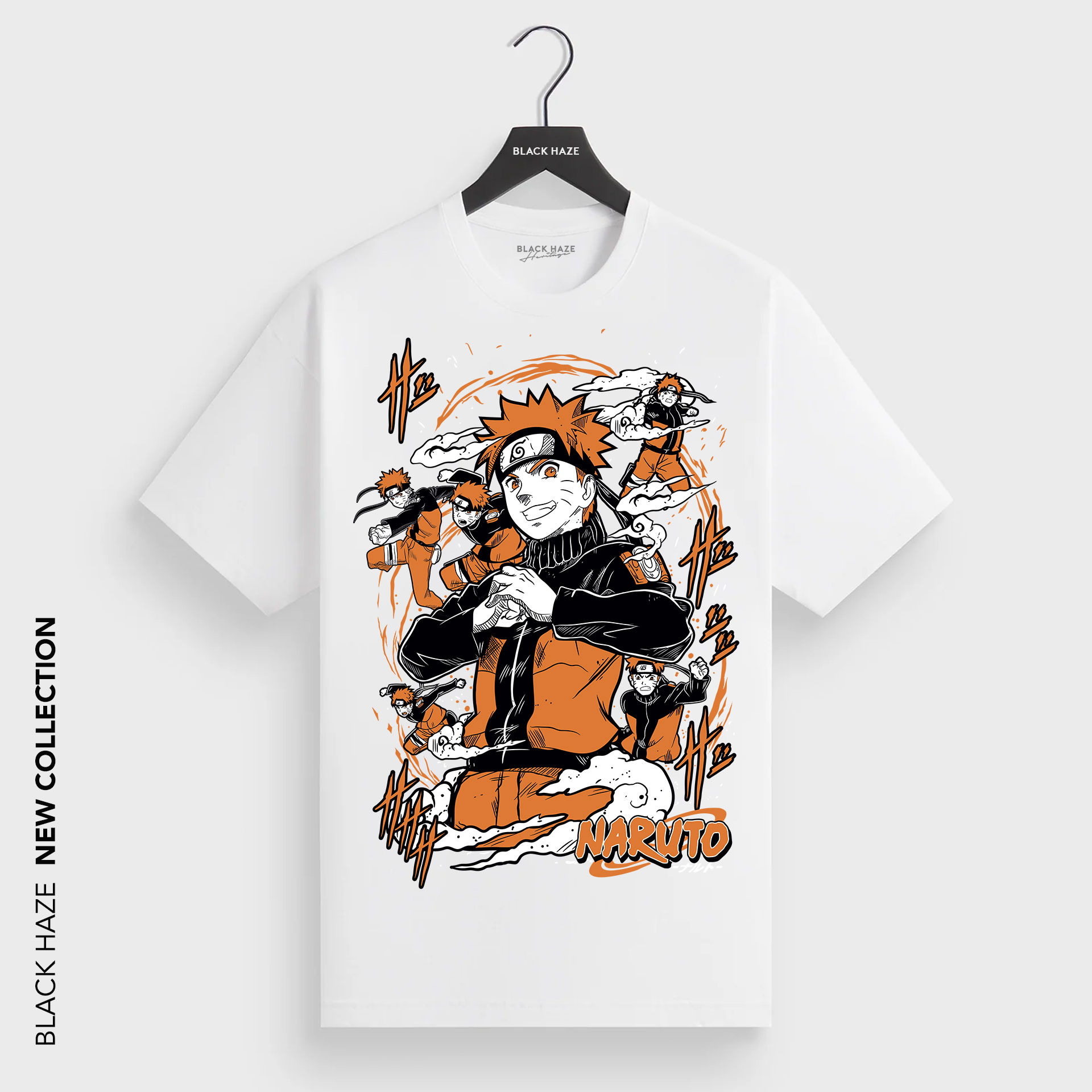 NARUTO UZUMAKI T-Shirt By BLACK HAZE