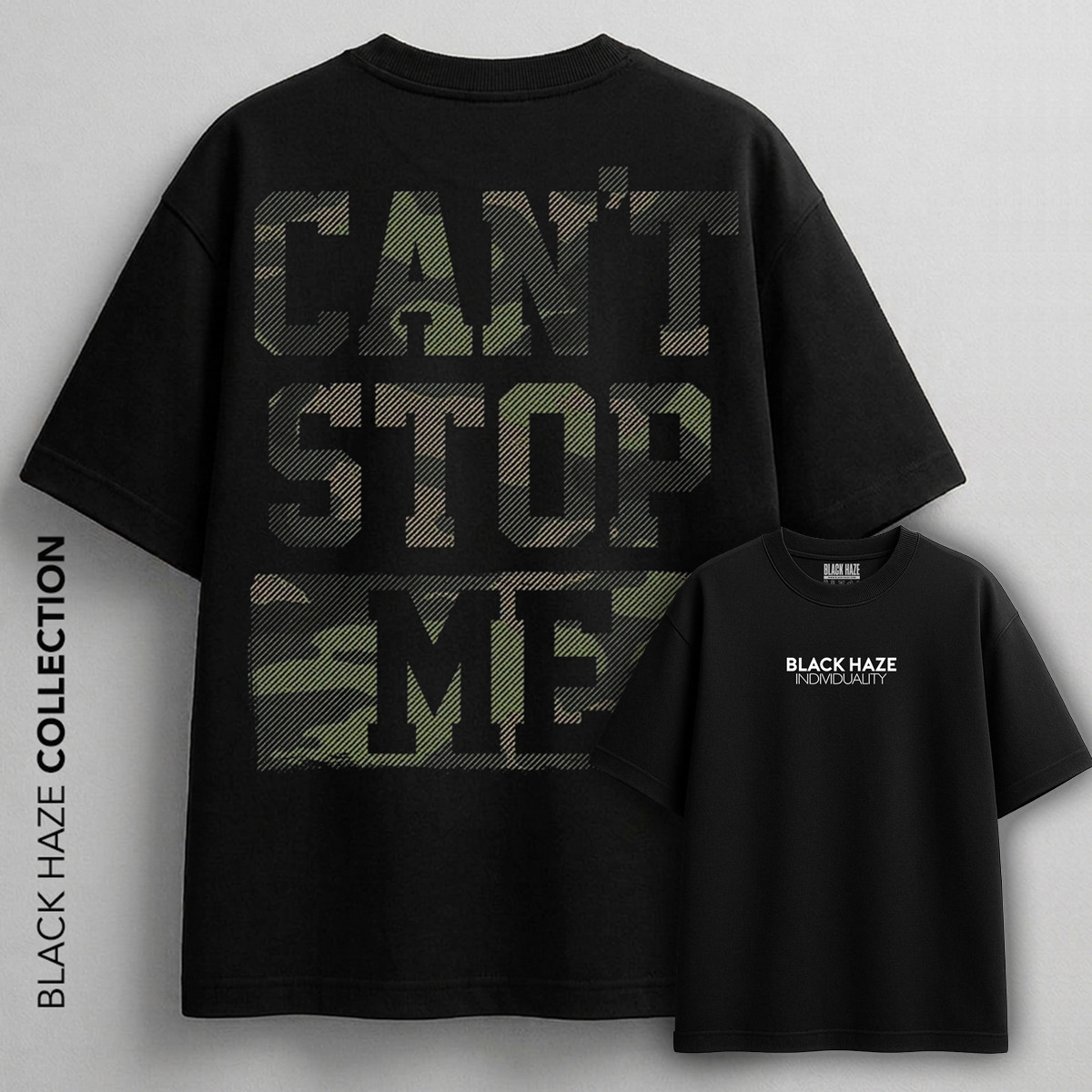 Cant stop me T-Shirt by BLACK HAZE