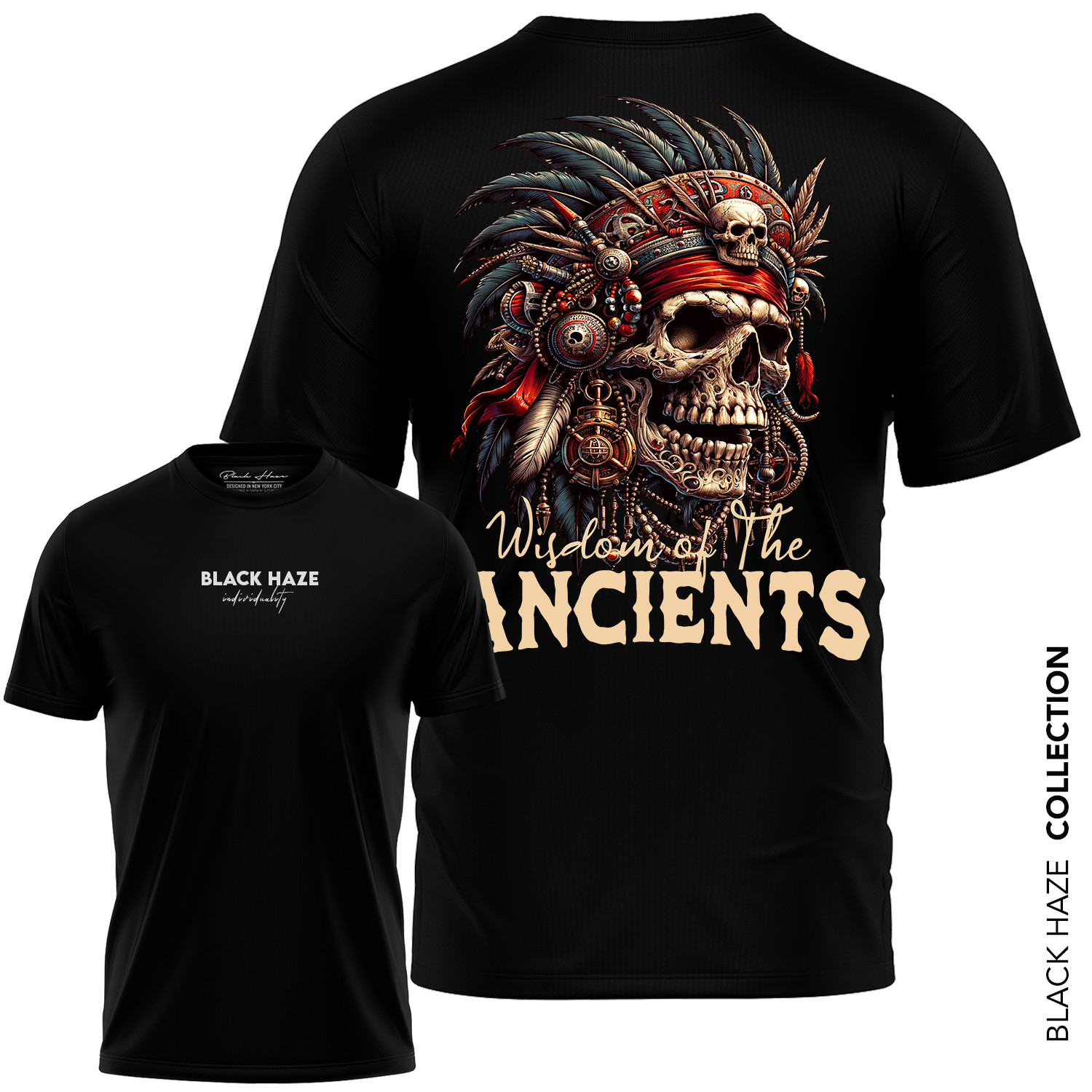 Wisdom T-Shirt by BLACK HAZE