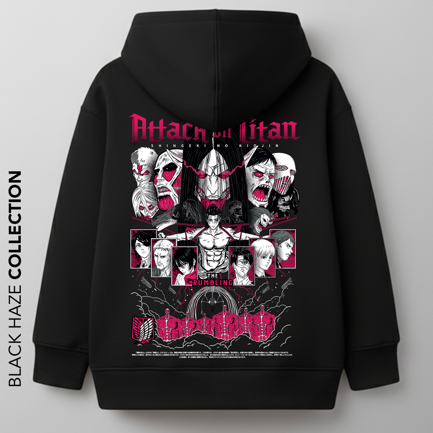 Hoodie ATTACK ON TITAN Pinky
