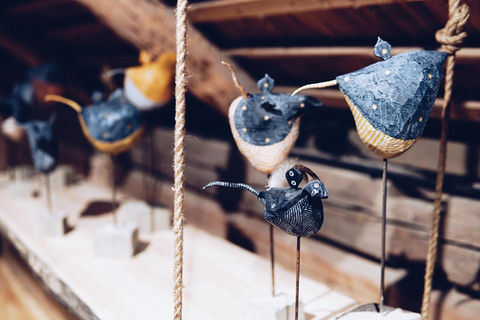 Bilden föreställer träfåglar.