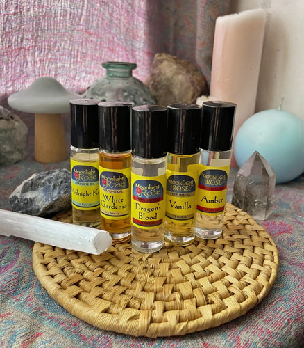 Wild Rose Perfume Rollerball Oil | Rainbow Zen