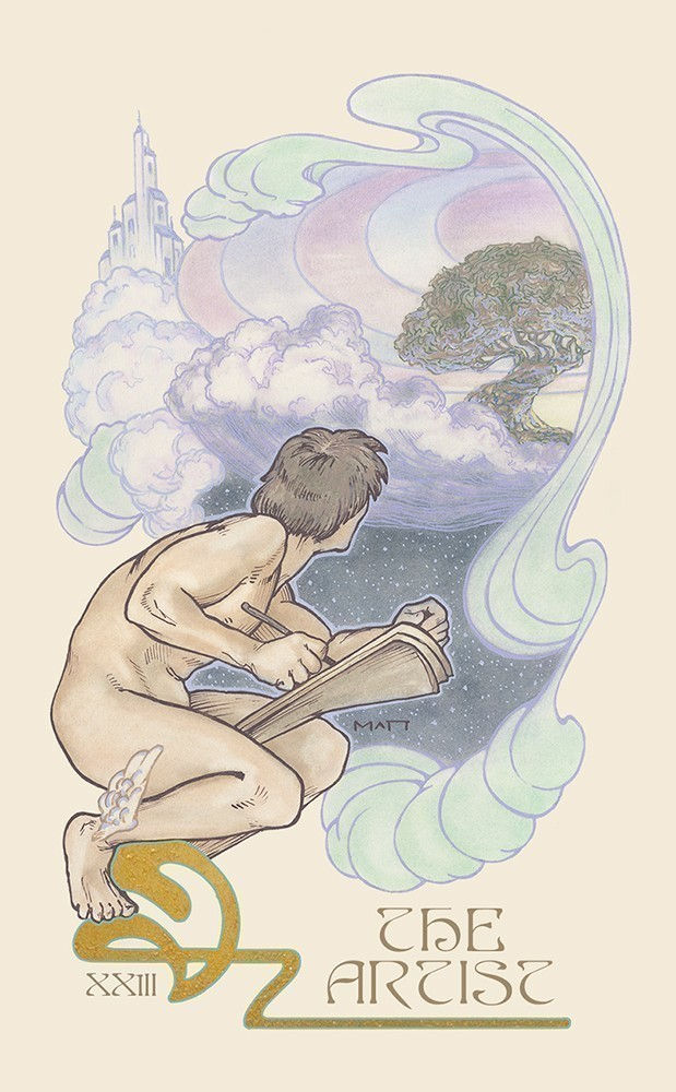 Thumbnail: Ethereal Visions: Illuminated Tarot Deck