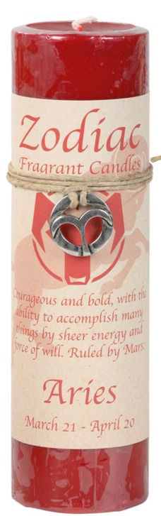Thumbnail: Zodiac Candle with Pendant