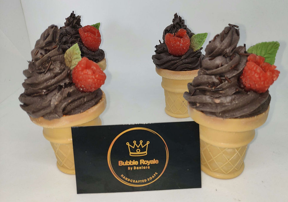 ๐ฆ Chocolate Ice Cream Soap ๐ฆ