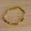 Thumbnail: Beaded Bracelet Orange Gemstones