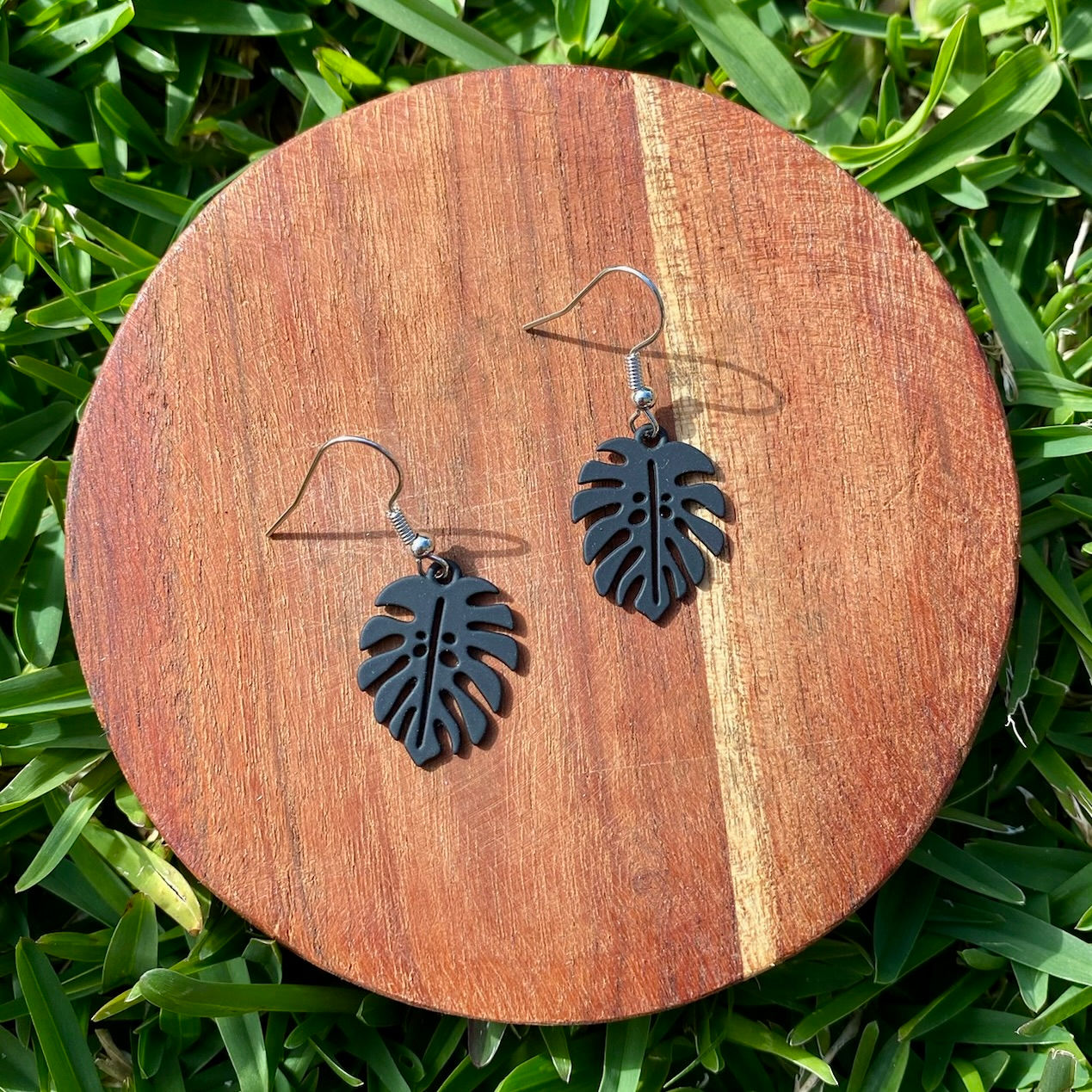 Monsterosa Leaf - sterling silver