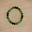 Thumbnail: Beaded Bracelet Ombre Green Quartz Design