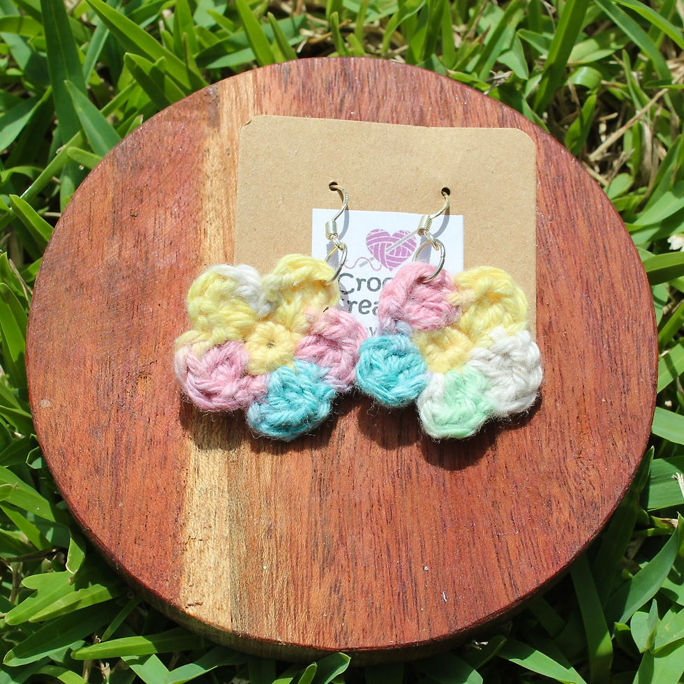 Penny Pastel Earrings - Sterling Silver