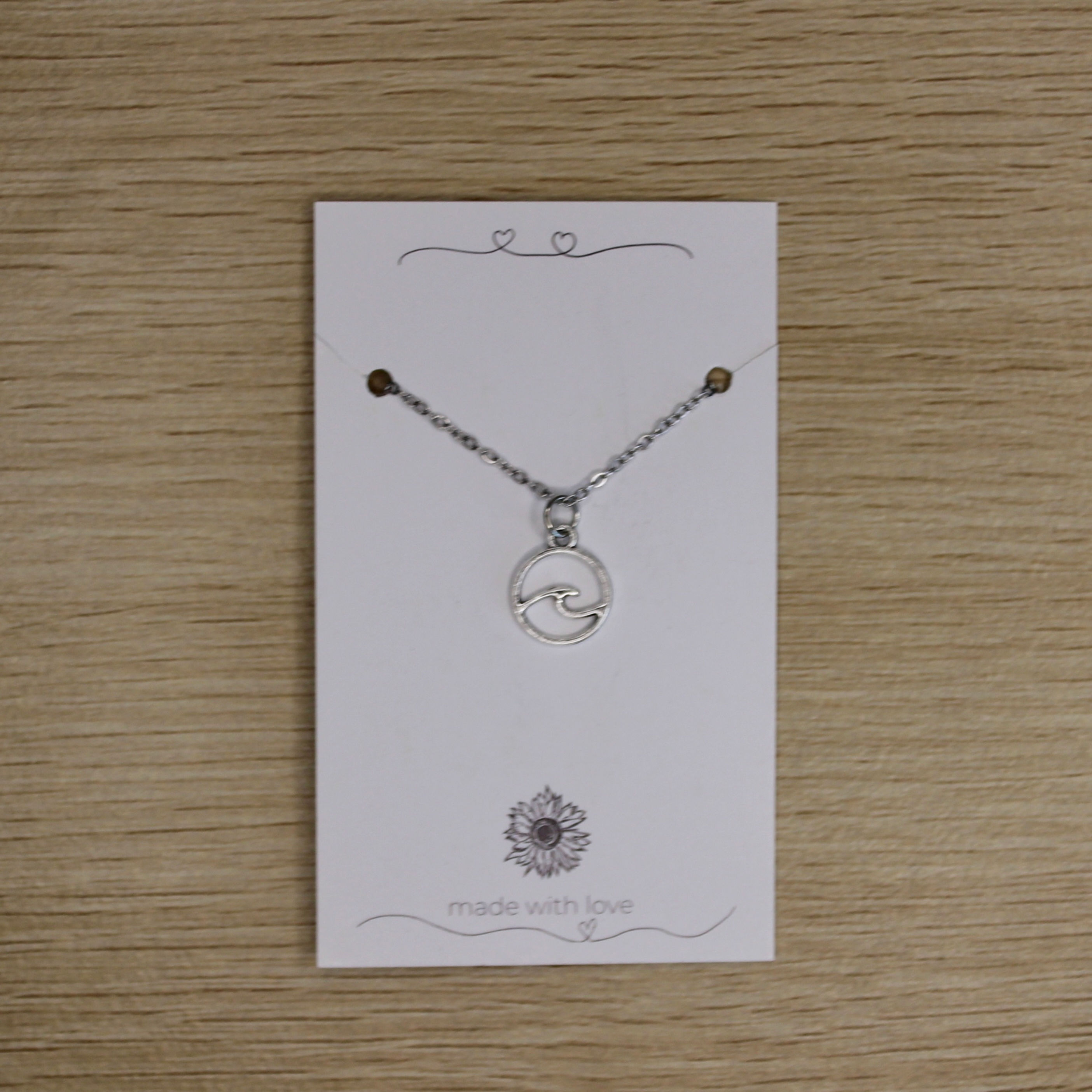 Silver Chain Small Wave