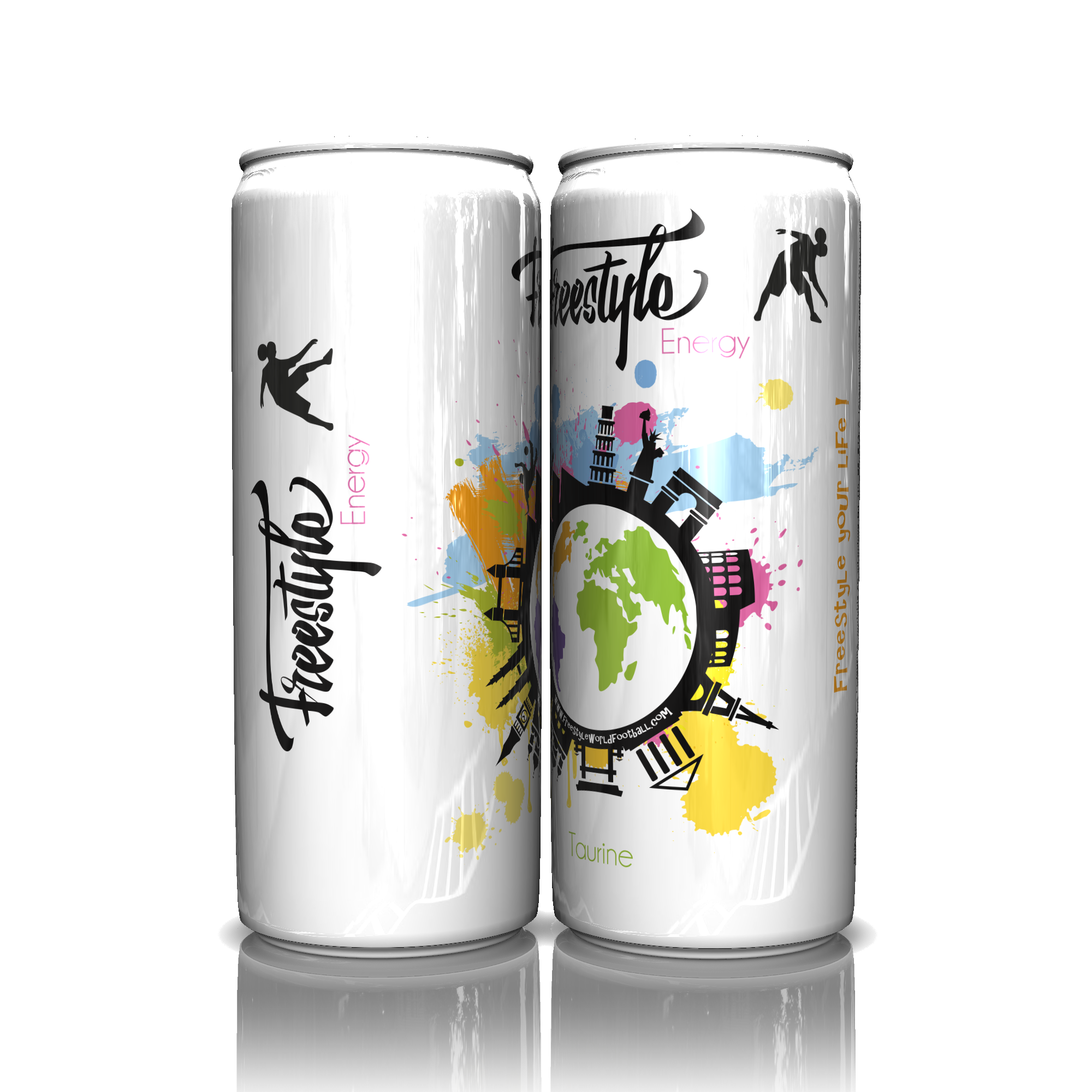 Freestyle Energy Cans