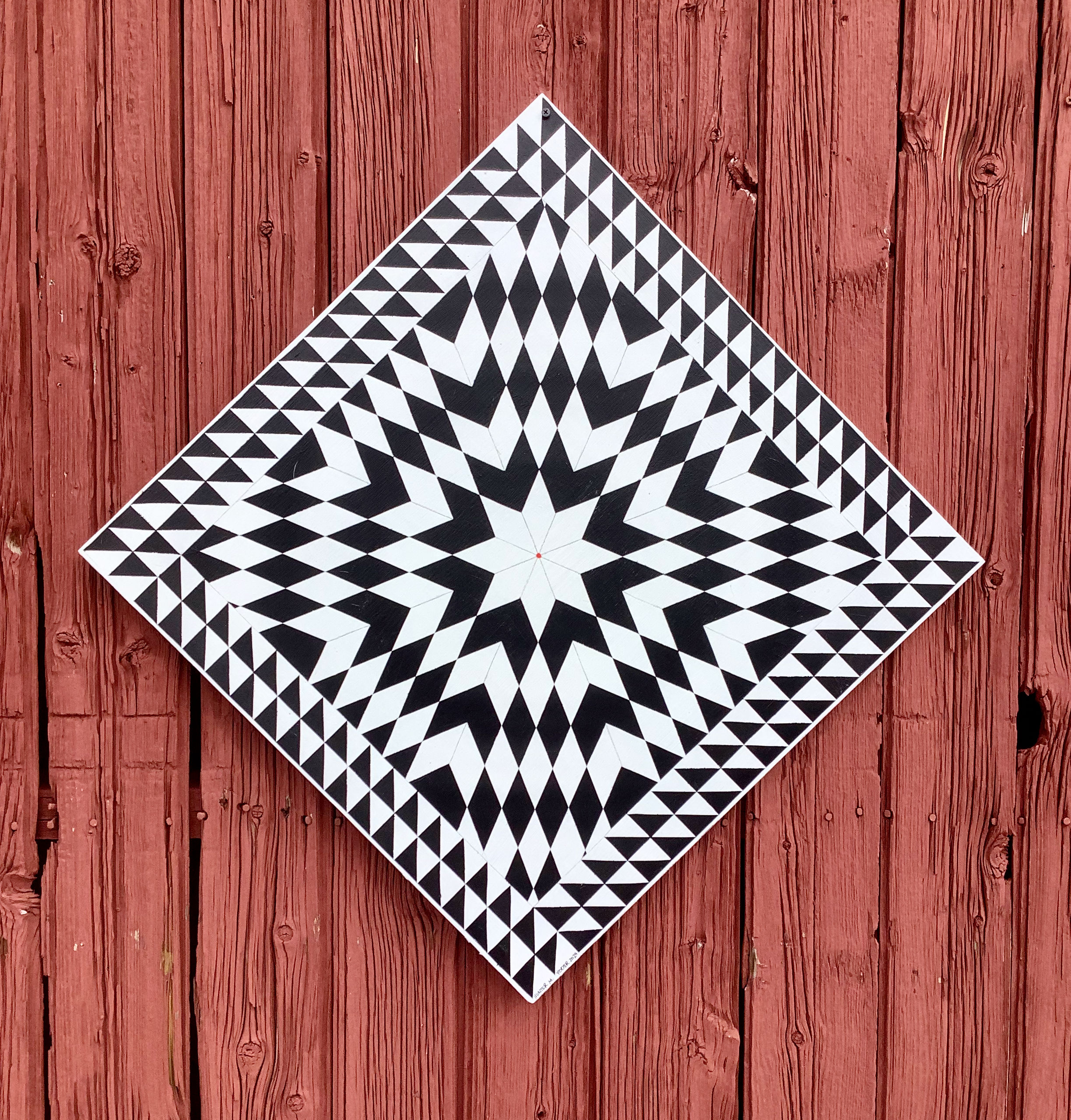 Barn Quilt, 24"x 24"