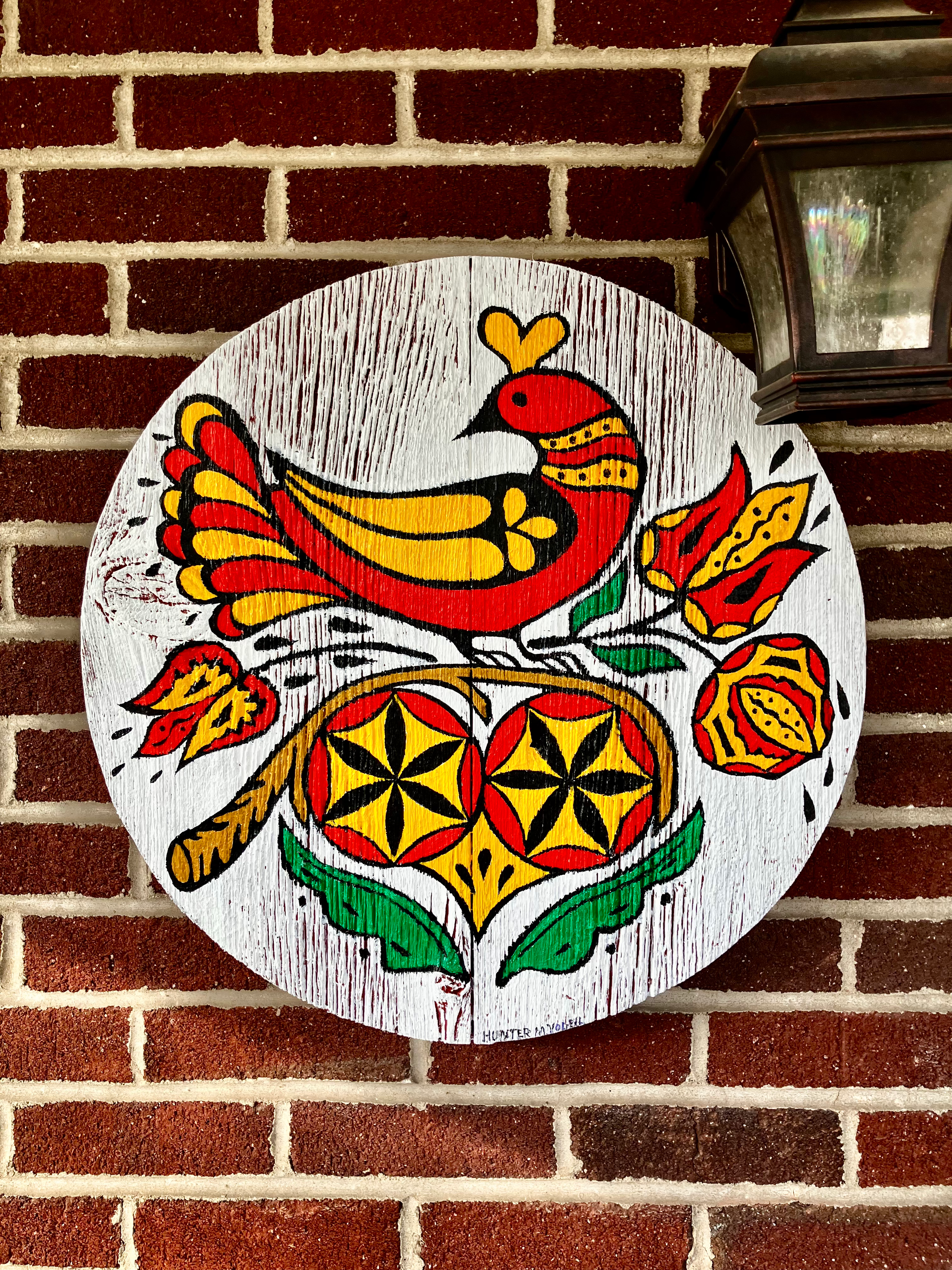 Hexefoos Hex Sign, 21.5” diameter