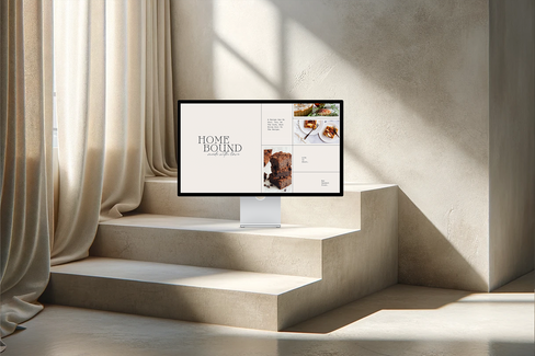 Home Bound Website Template Showit