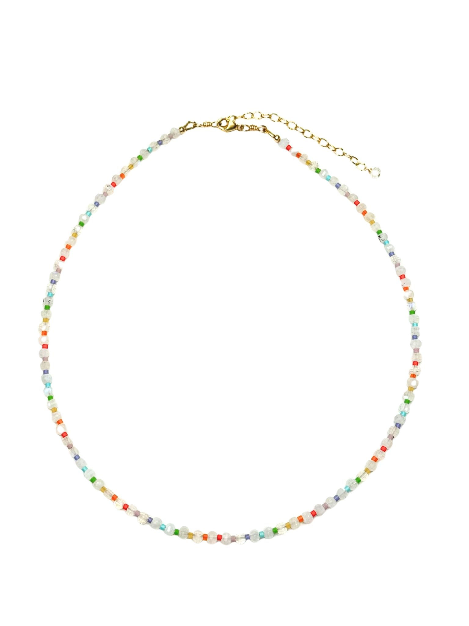 Ānuenue Moonstone Necklace