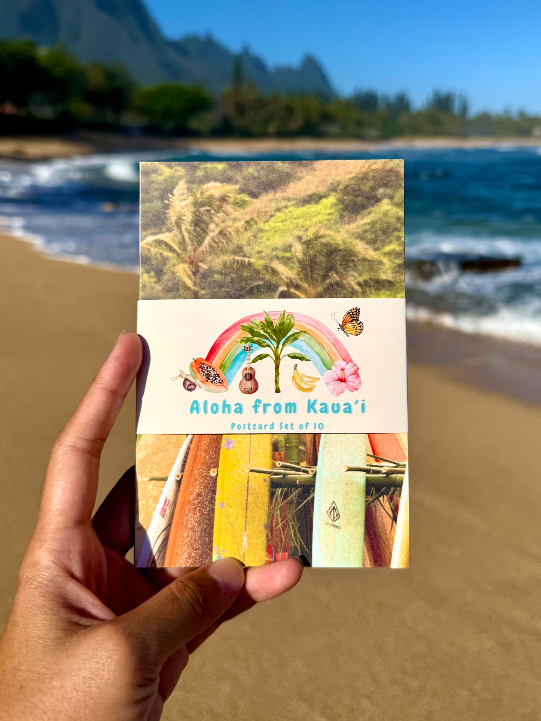 Kauaʻi Postcards of 10