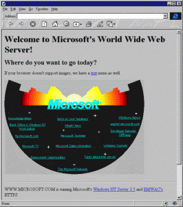 Microsoft-Old-Website