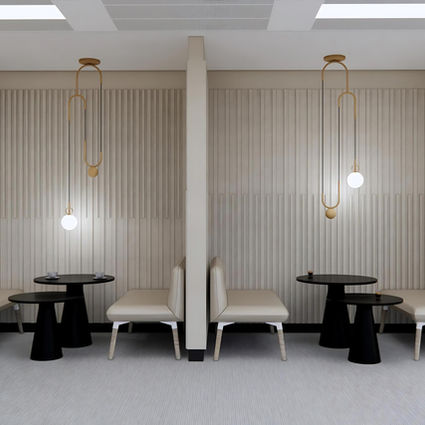 Ora Layered | Revêtements acoustiques muraux sculpté Siléopta