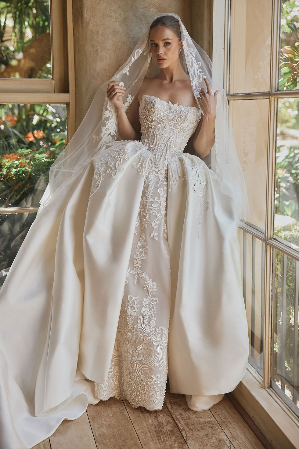 Steven Khalil Azia Wedding Dress full front