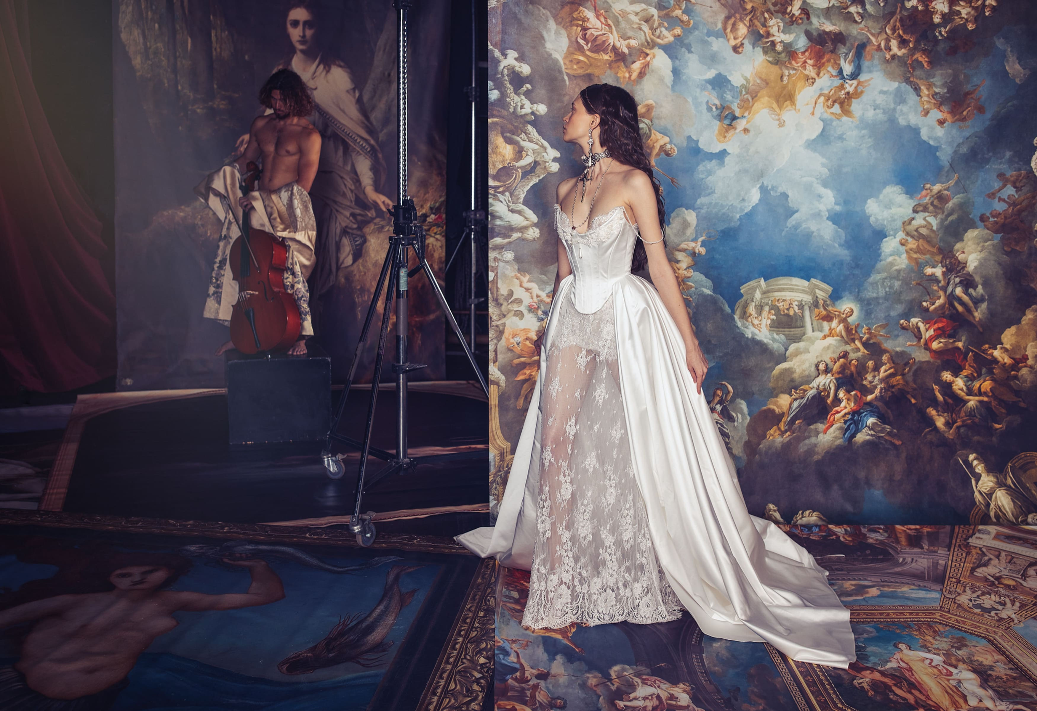 Kim Kassas Anastasia wedding dress full