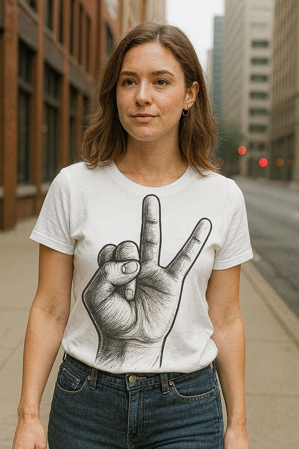 Thumbnail: Fistful of Peace (t-shirt)
