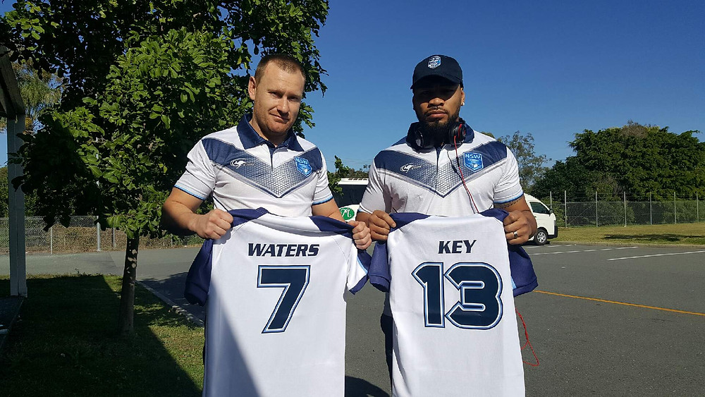 Total Health Performance Rugby League NSW Ron Massey Cup Captain Brendan Waters and Vice Captain Jerry Key Campbelltown, Camden, Narellan, Ingleburn