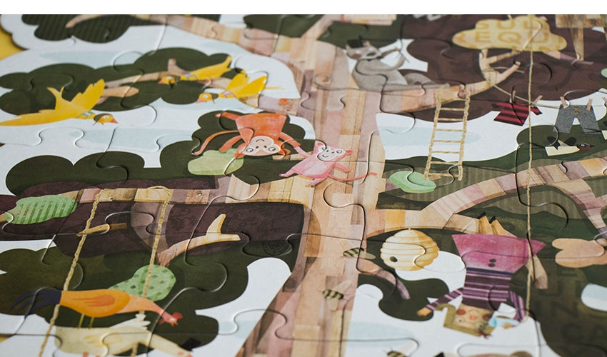 Miniatura: Puzzle "MI ARBOL"