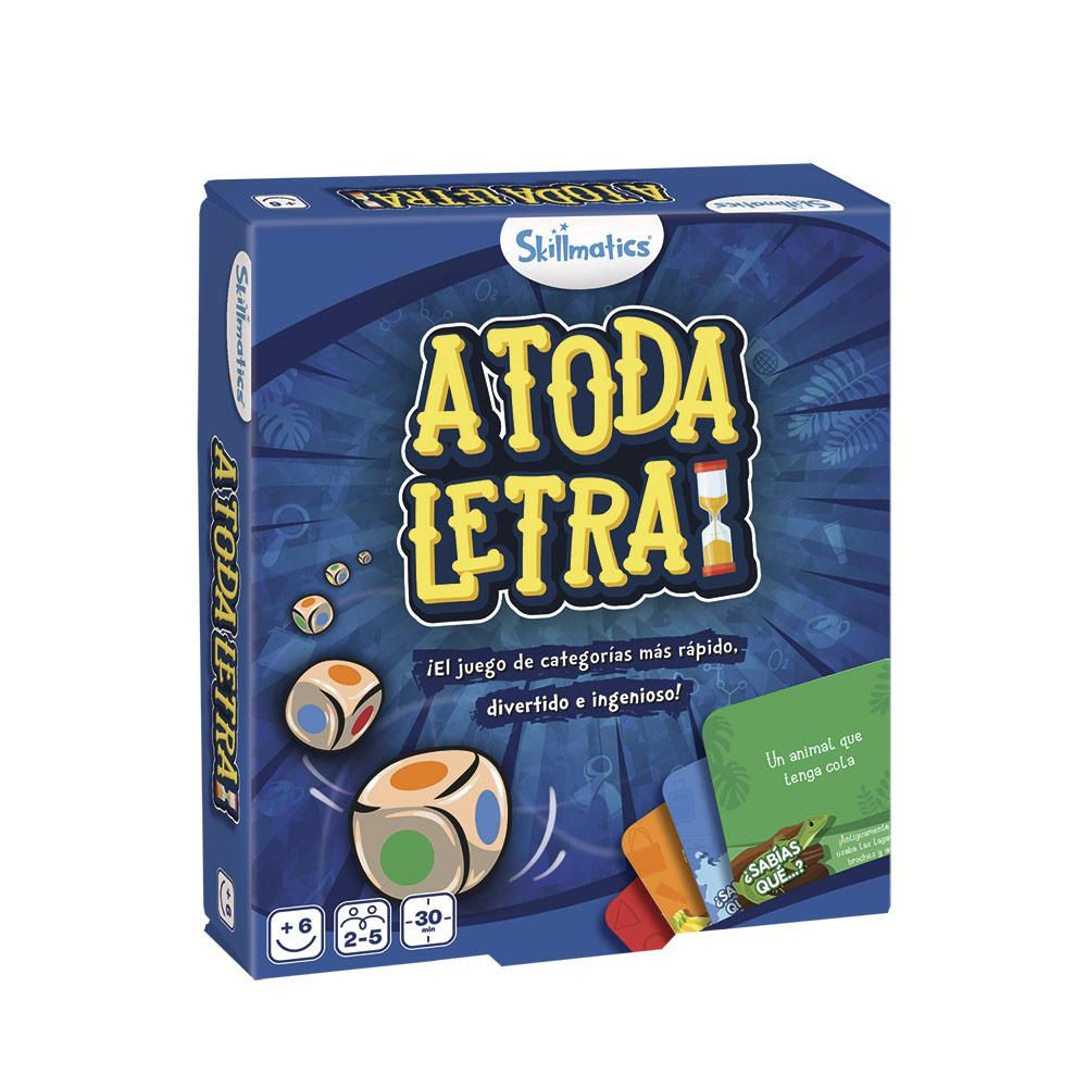 Juego de cartas a toda letra