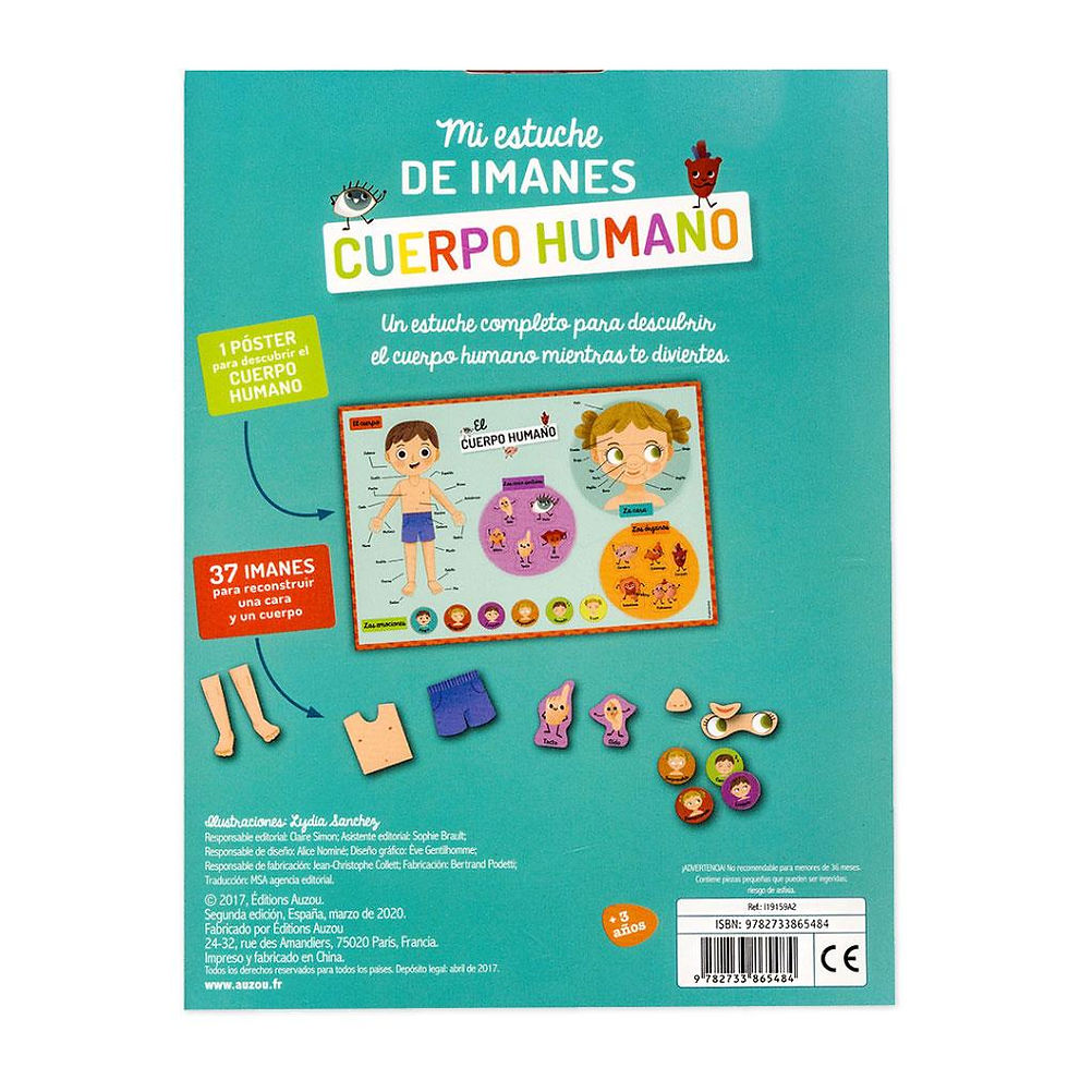 Miniatura: Mi estuche de imanes cuerpo humano