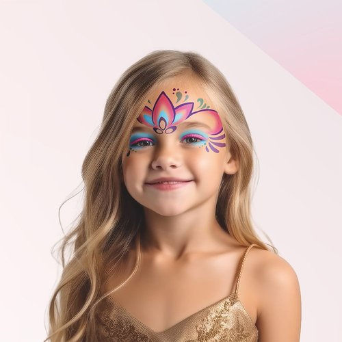 Miniatura: Set maquillaje con corona