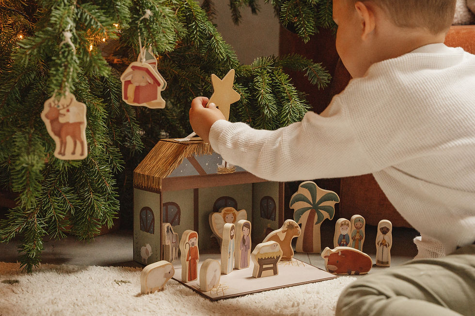 Miniature : Nacimiento en maletín