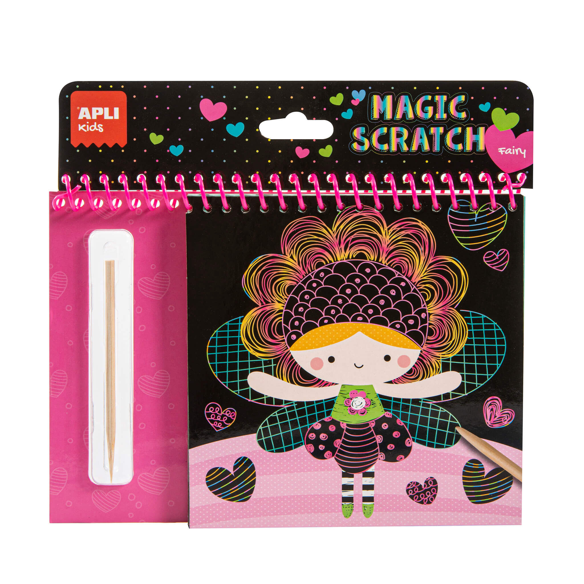 libro láminas para rascar muñeca