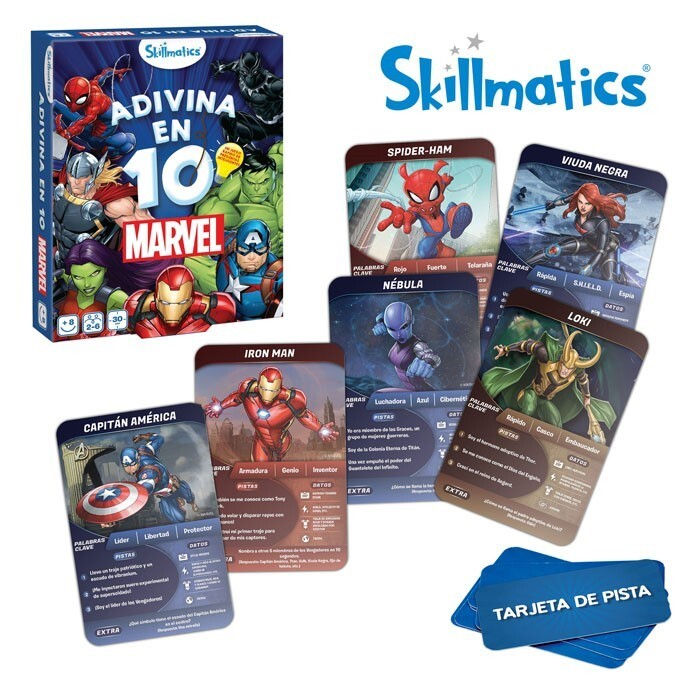 Miniaturbild: Adivina en 10, Marvel