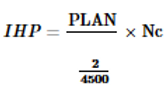 IHP equation