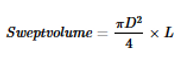 swept volume equation