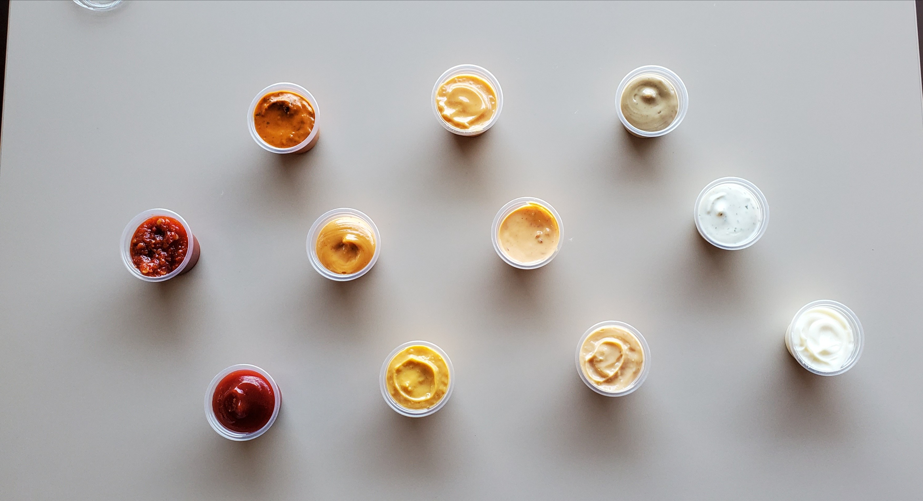 Arranged Food and Objects
