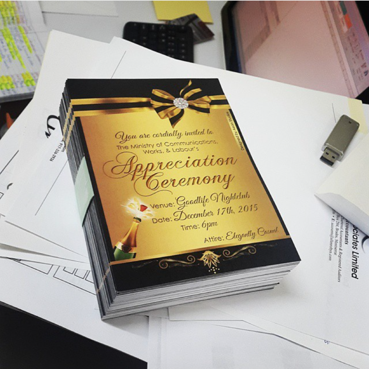 MCWL Awards Ceremony Invitation 2015