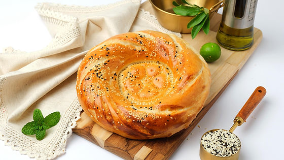 SUN PATTERN FLATBREAD