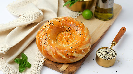 SUN PATTERN FLATBREAD