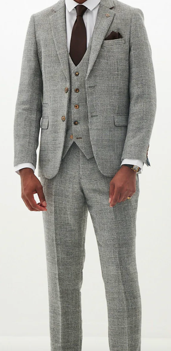 Thumbnail: Marc Darcy Kris suit available at Gail's Wedding Emporium