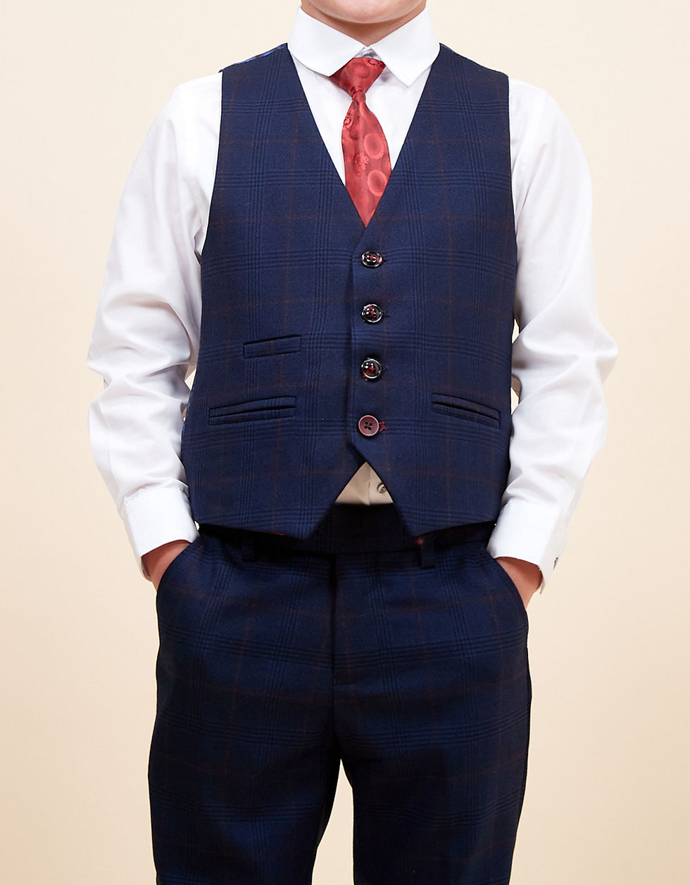 Thumbnail: Marc Darcy Edinson Children's suit available at Gail's Wedding Emporium